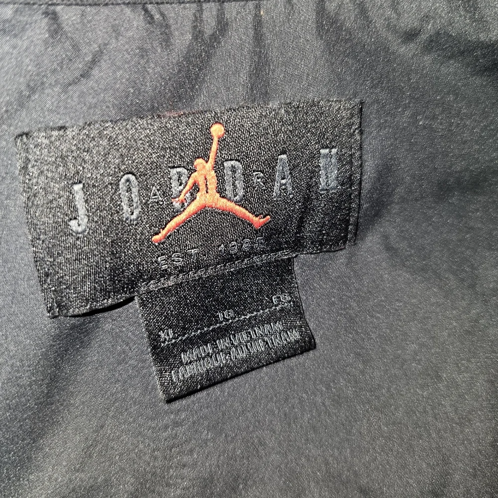 Nike Air Jordan Essentials Winter Fleece Vest Zip Black Men’s Sz L